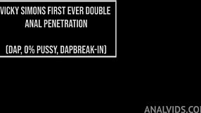 Vicky Simons Gapes Pussy on Monster Cock!
