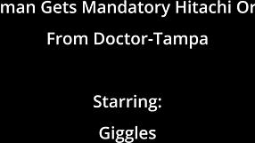 Freshman Gets Mandatory Hitachi Orgasm From Doctor In Tampa!