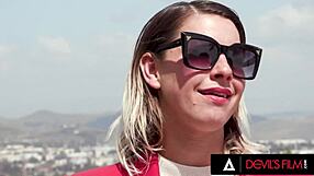 hot blonde teen 18+ emma rosie rides handyman's monster cock deep in ass