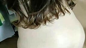 Young Couple's Overtime At Work Turns Into Monster Cock Blowjob