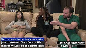 Freshman Gets Mandatory Hitachi Orgasm From Doctor In Tampa!