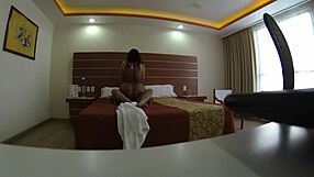 My Venezuelan girlfriend's huge ass and monster cock.