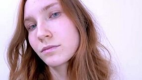 A long-legged blonde model gets fucked during her audition on the sofa.