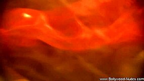 Lovely Brunette Dances Gracefully While Undressing