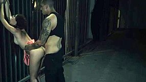 outdoor pool party where guys hit on nympho teen 18+ in glasses