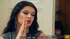 is the brunette cheating with daddy?