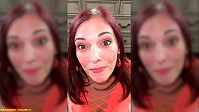 Big banana stretches her big ass!