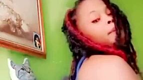 Monique Passionately Reveals Her Phat Pussy