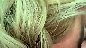 Real Prostitute Blows in Car Backseat for Cum