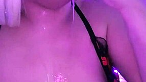 Ebony Dildo Deepthroat Compilation Teases With Jerk Off Instructions