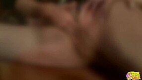 blonde and brunette lesbians kiss and fuck passionately