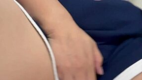 today after tennis practice at home