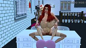 Horny Nurse Bella Fucks Patient Mila in Hospital