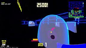 Sexy Pac Man game features bold blowjob and big tits