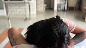 wild lore hot swallows whole cock gets fucked