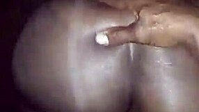 Is he fucking my ebony asshole for a creampie?