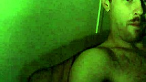 Bold tattooed lover takes double cock for cumshot close up