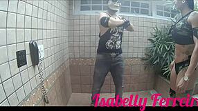 Me and leo skull in crossdressing fun