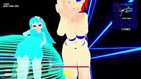 Sexy Pac Man game features bold blowjob and big tits