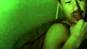 Bold tattooed lover takes double cock for cumshot close up