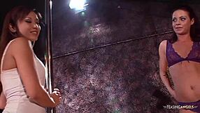 Naughty Asian Babe Gets Picked Up for Intense Interracial Threesome!