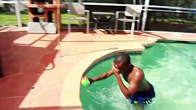 Ebony Redhead Dick Suckers Feel Overwhelmed by Monster Cocks. Bent Over for Cum Swapping.