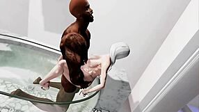 Quinn Ying promotes boob patrol game with police theme