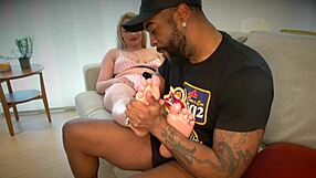 Dru versus foot fetish euro chick