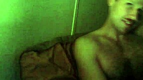 Bold tattooed lover takes double cock for cumshot close up