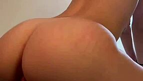 She said, 'This gray beanie makes for a great fuck with my girlfriend's ass riding in the dorm.'