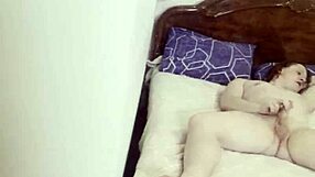 Milf comes home catches stepson jerking off ends up fucking him