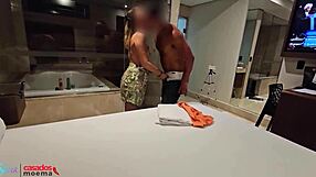 mrs moema interacts again with the man three times ending in the mouth