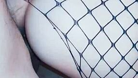 Wife in stockings gets fucked rough and hard