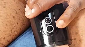 Blowjob With New Sex Toy And Monster Cock.