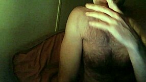 Bold tattooed lover takes double cock for cumshot close up