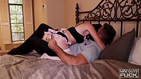 huge hunk drills petite 18+ booty queen creampie madness on hotguysfuck