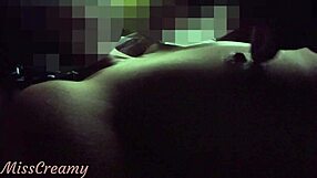 At the swingers club, I fuck my stepdaughter's mouth and pussy publicly