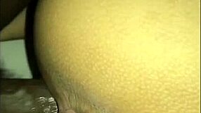 Latina Freak Bent Over For Interracial Creampie