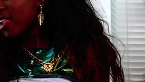 Petite Black Teen In Quickie Orgasm