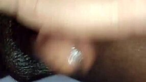 Hot Young Brunette Does Solo Handjob In Underwear At Home