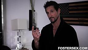 Foster stepdaughter bianca burke and alexis tae in hardcore big tits activity.