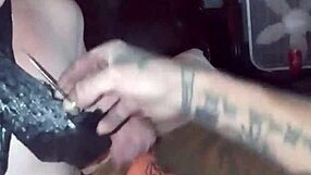 Big white cock pounds pussy with monster intensity!