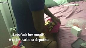 Mexican Wrestler Blows Cock