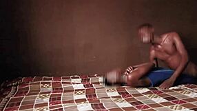 Goofing around with DICK in her MOUTH.