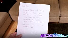 Special Package Delivers Intense Emotions for Stepdaddy with Cumshot and POV Fucking