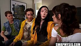 Oh no, the last four fuck wildly: Celestina, Evie, Jayden, Sage!