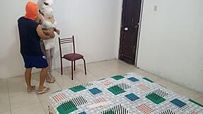 halloween bunny in lingerie looks like my stepmom, time to fuck her hard