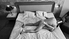 Wife Cheating with Boss in Dorm Bedroom