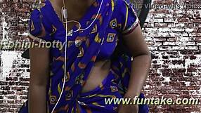Indian Tamil Girl Dares With Dirty Talk On Cam