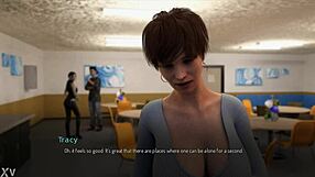 Tracy Slides Tip Into Pussy With Raw Intensity!